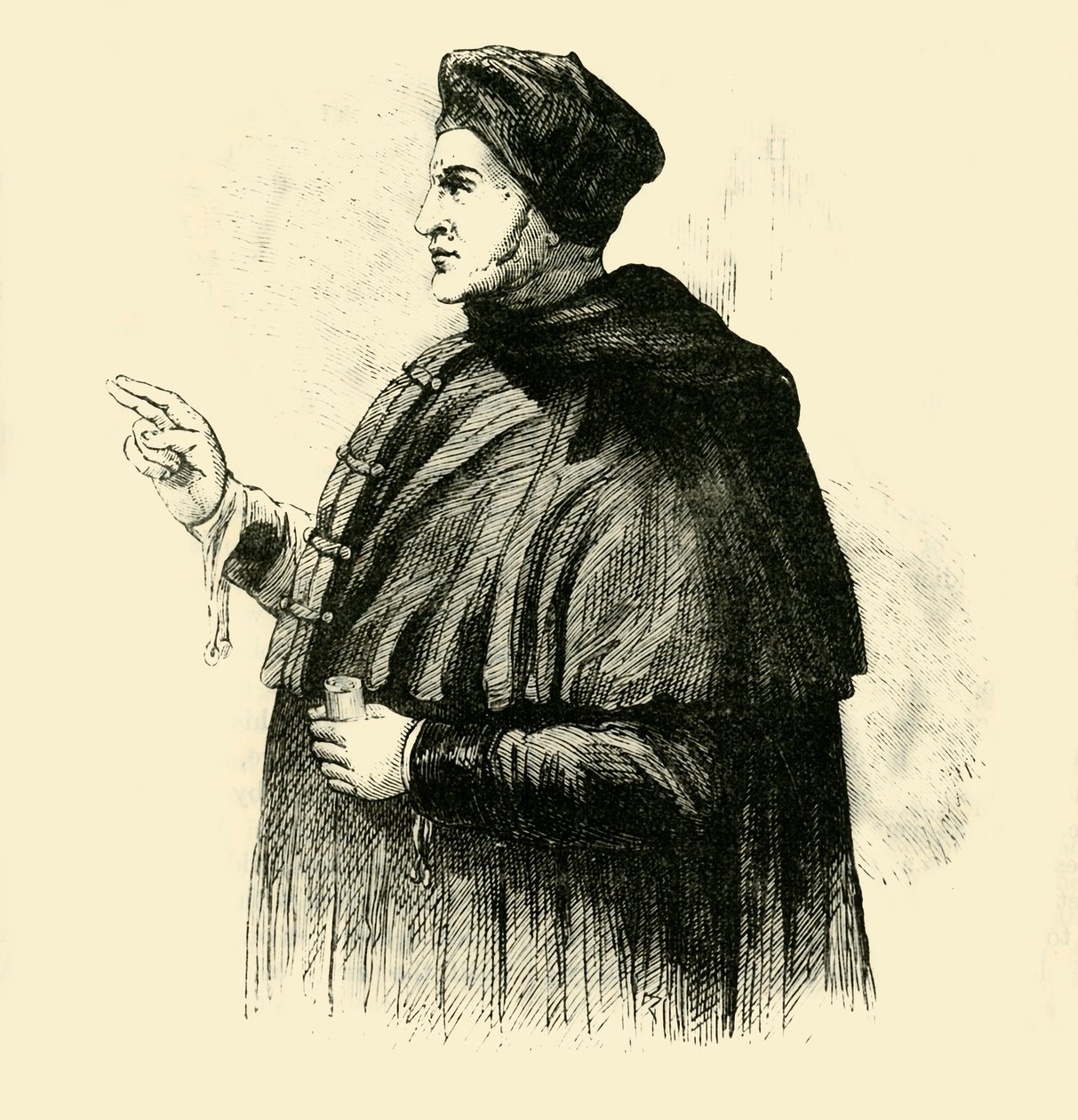 Kardinaal Wolsey door Unbekannt