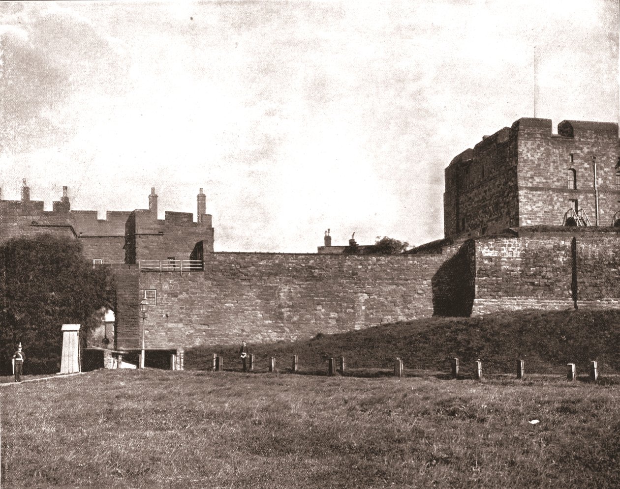 Carlisle Castle, Cumbria, 1894 door Unbekannt