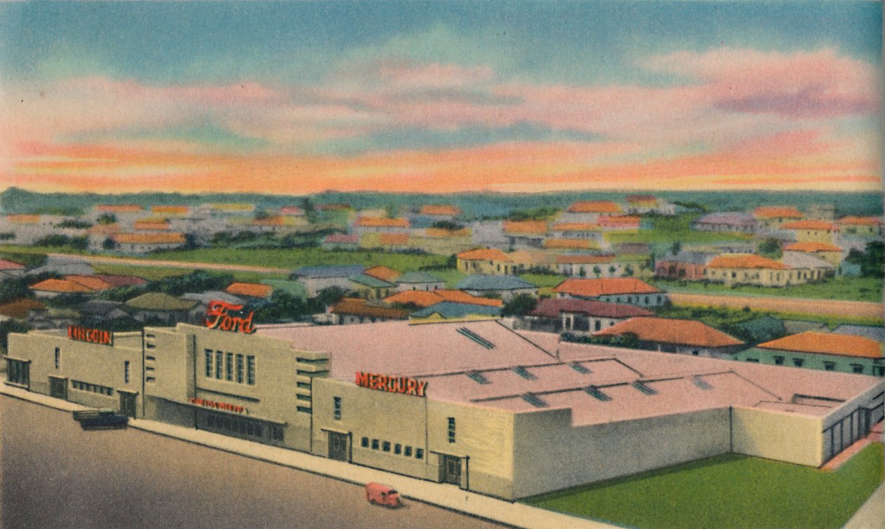 Carlos Dieppa Gebouw, Ford, Mercury, Lincoln Service, Barranquilla, ca. 1940s door Unbekannt
