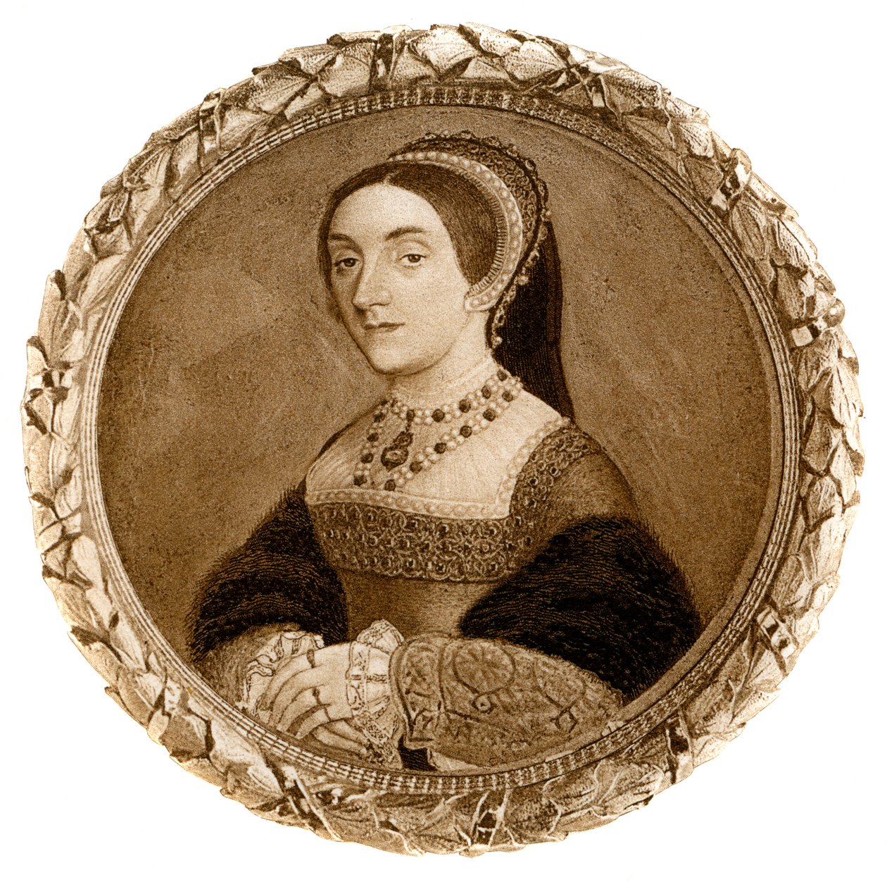 Catherine Howard, vijfde vrouw en koningin van Hendrik VIII, 1902 door Unbekannt
