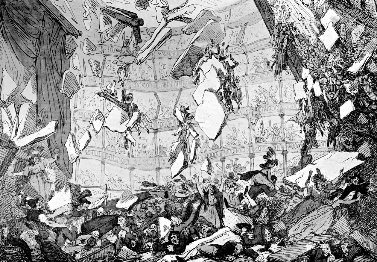 Chaos is weer gekomen..., 1791 door Unbekannt