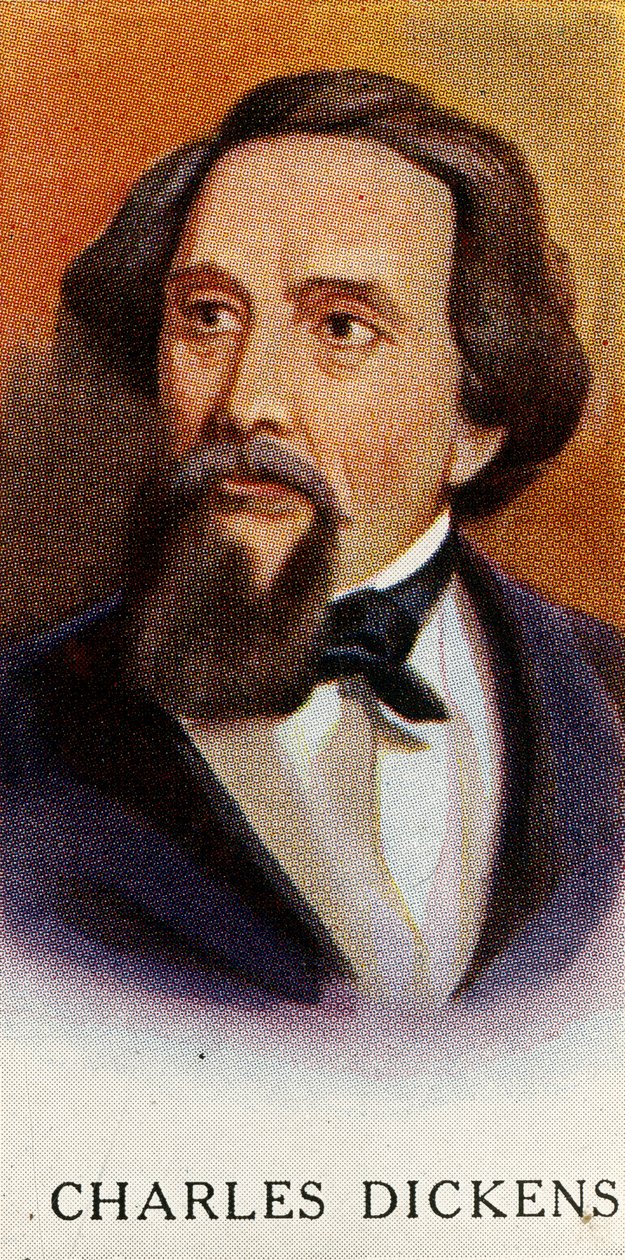 Charles Dickens door Unbekannt