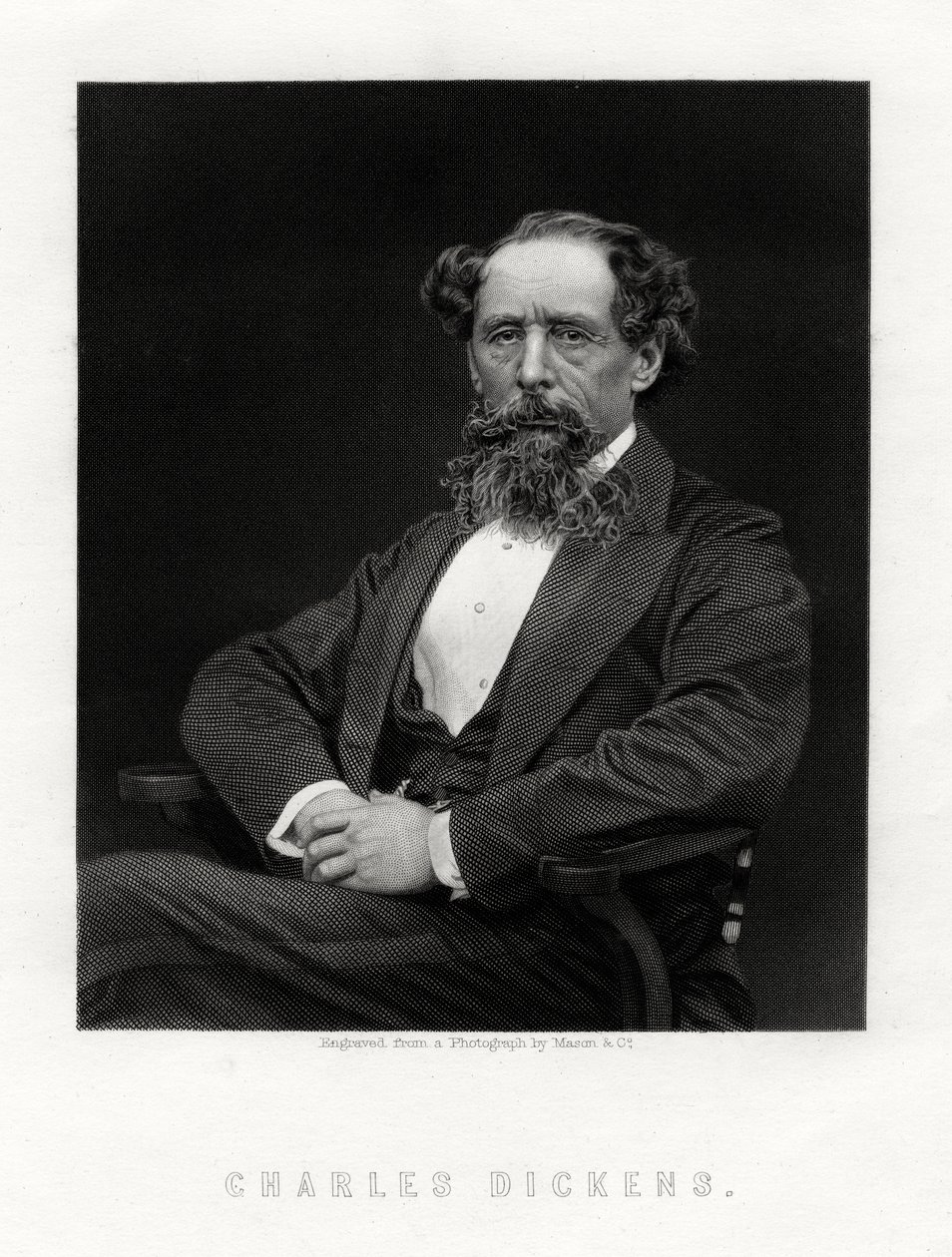 Charles Dickens, Engelse romanschrijver en journalist door Unbekannt
