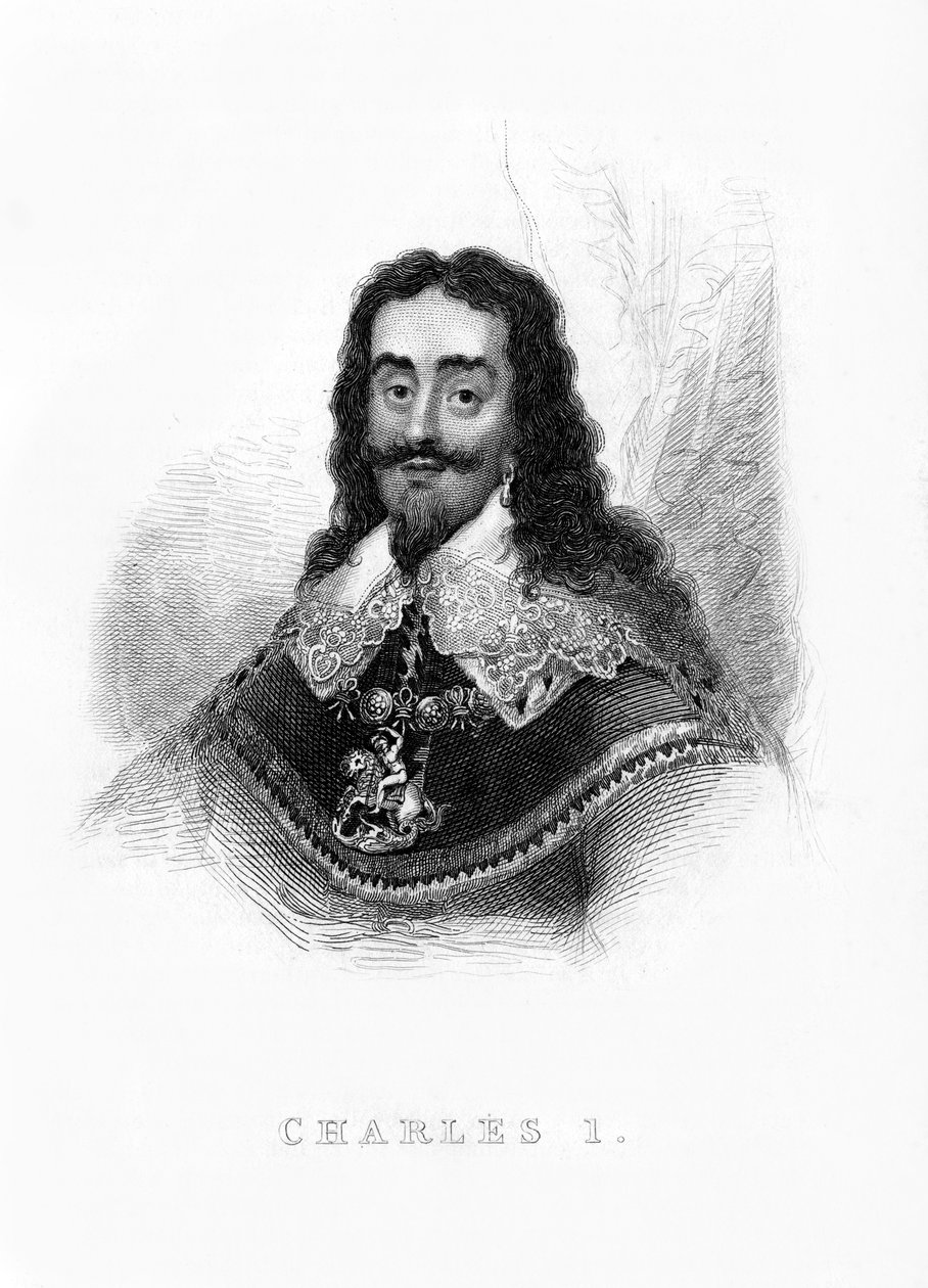 Koning Karel I van Engeland, Schotland en Ierland, 19e eeuw door Unbekannt