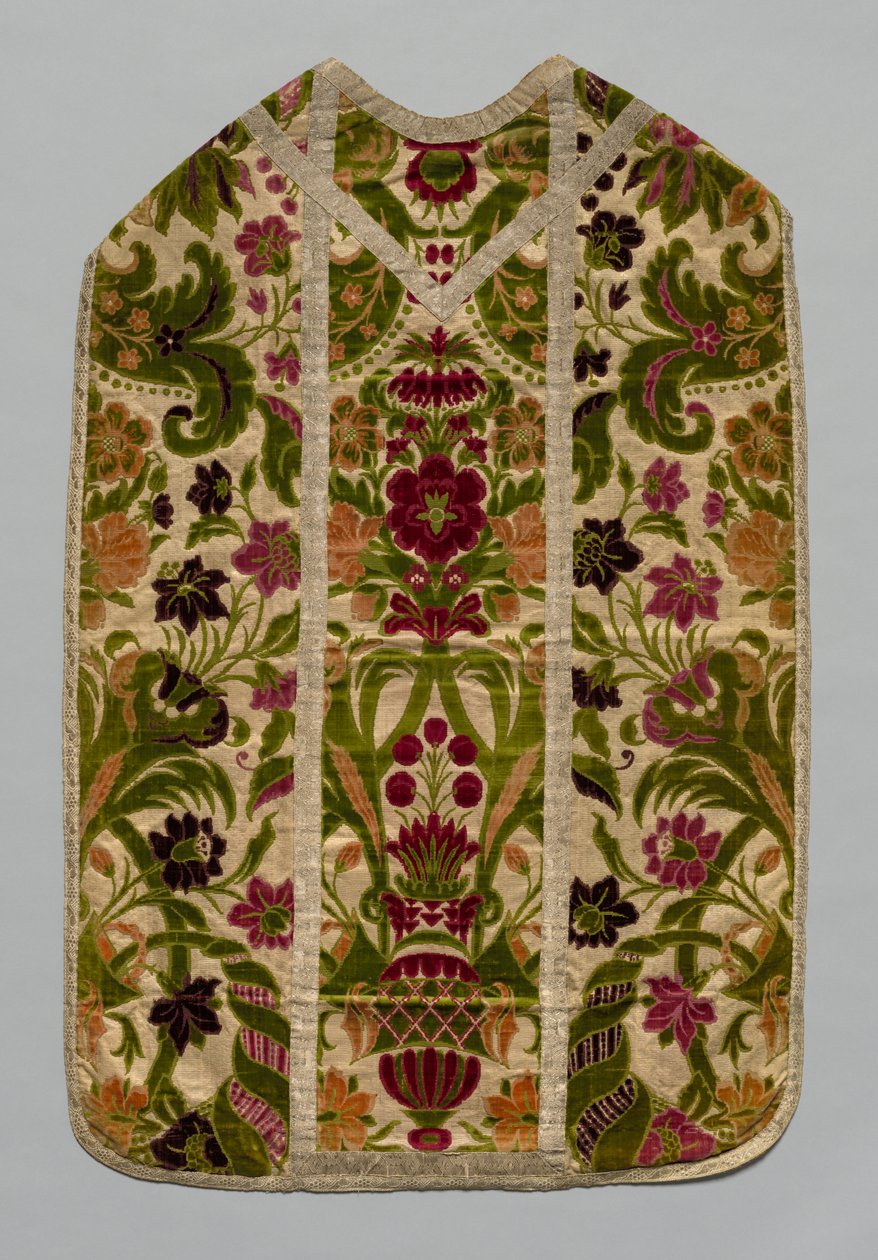 Kazule, Stola, Bursa Corporale Kist, en Manipel, ca. 1600-1700 door Unbekannt