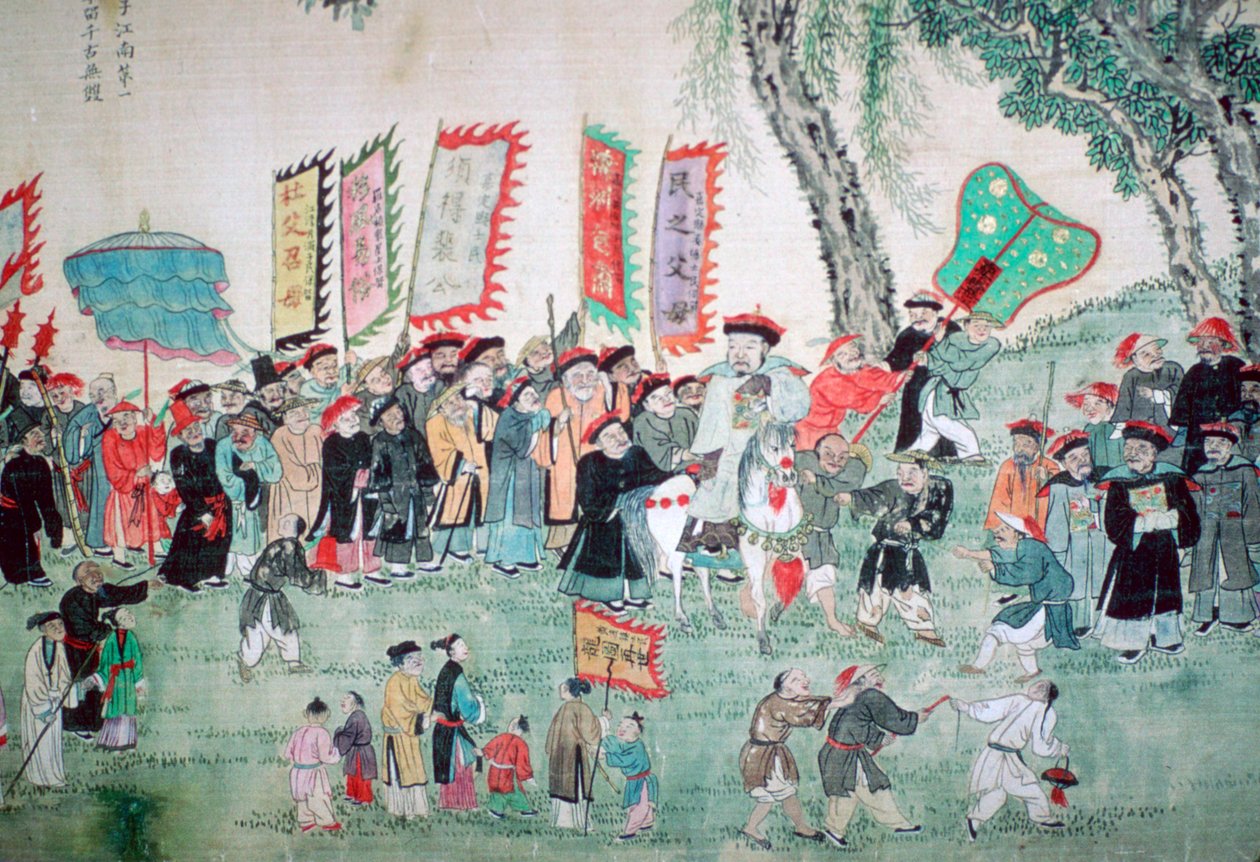 Chinese schildering uit een serie over Chao Hsia door Unbekannt