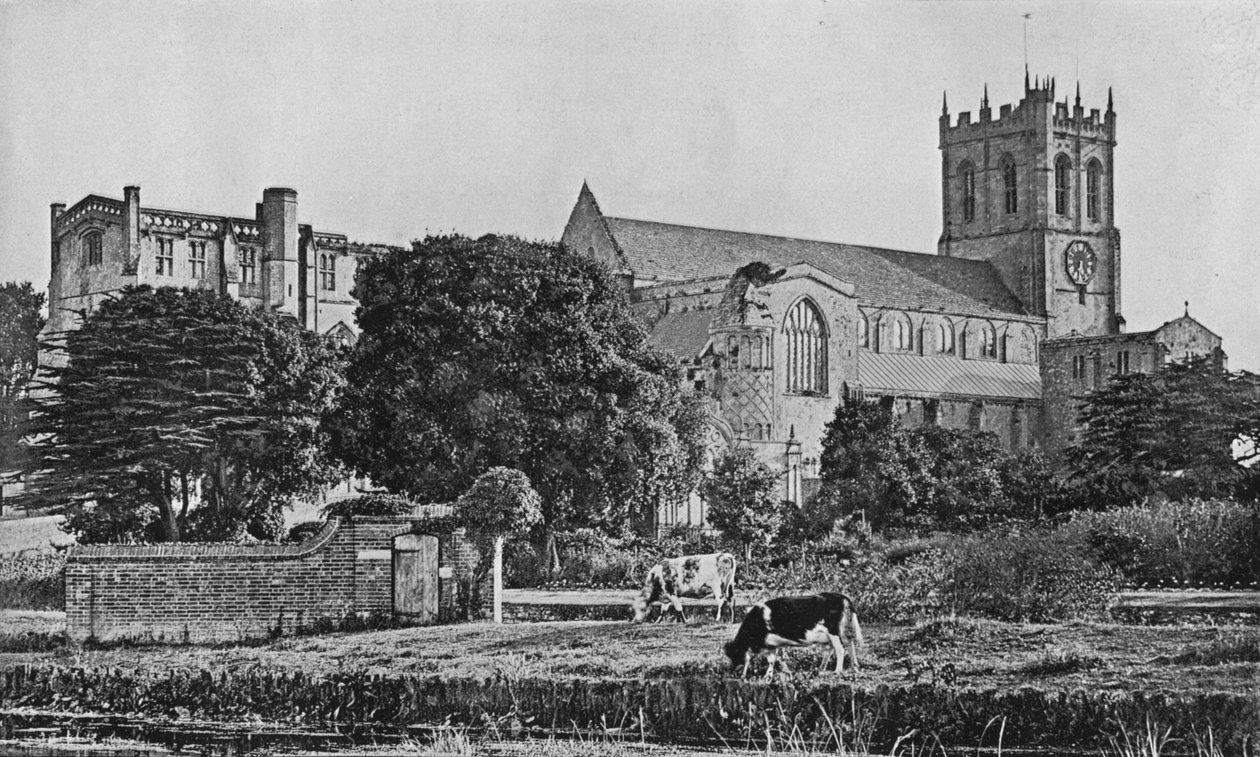 Christchurch Priory door Unbekannt