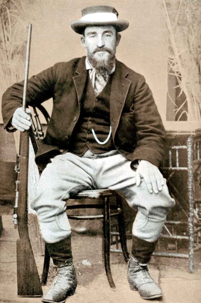 Christiaan de Wet, Boers soldaat en politicus, ca. 1900 door Unbekannt