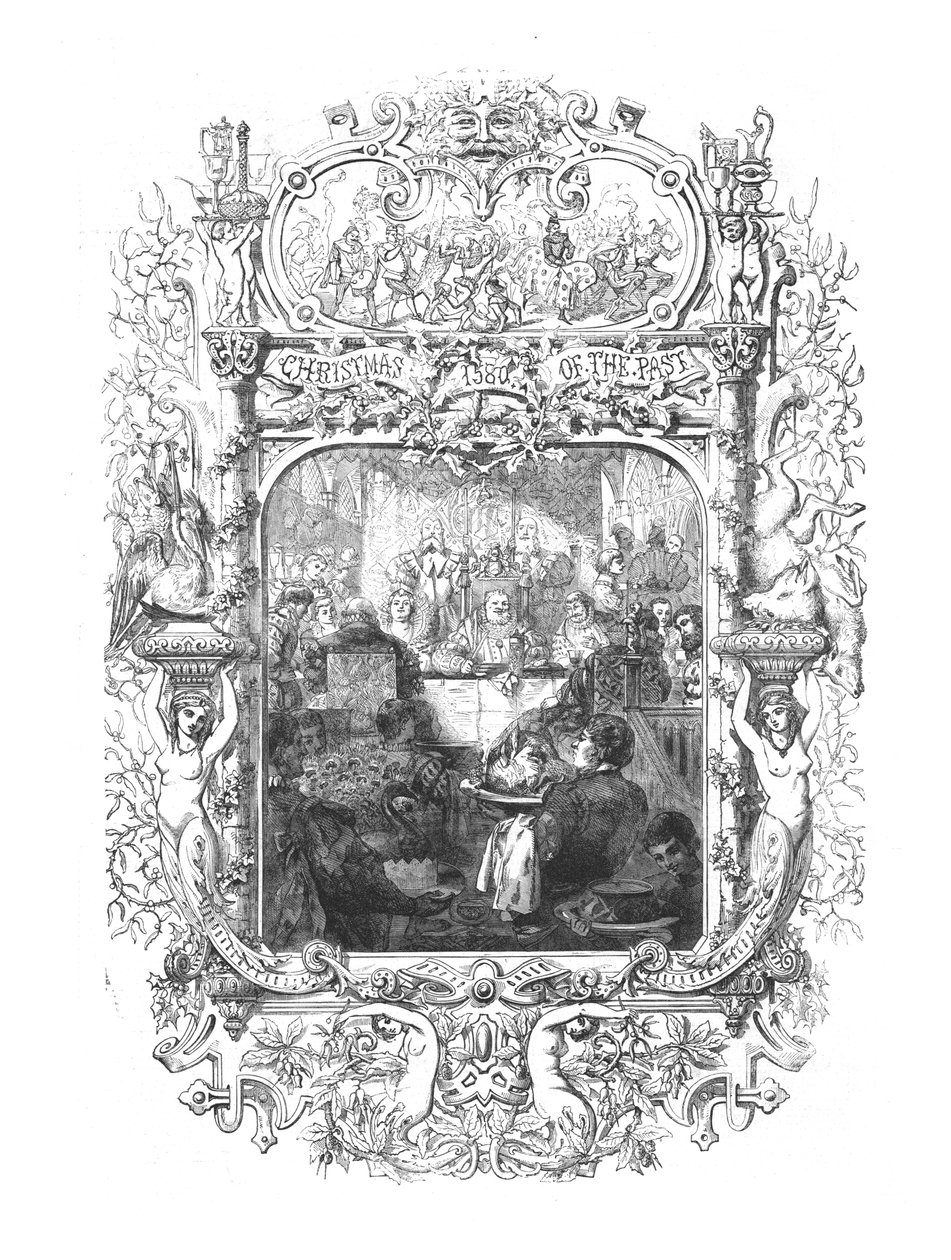 Kerstmis van het verleden, 1580 door Unbekannt