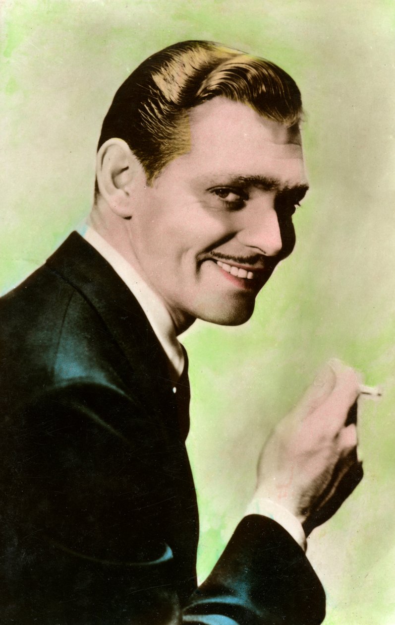 Clark Gable, Amerikaanse acteur, 20e eeuw door Unbekannt