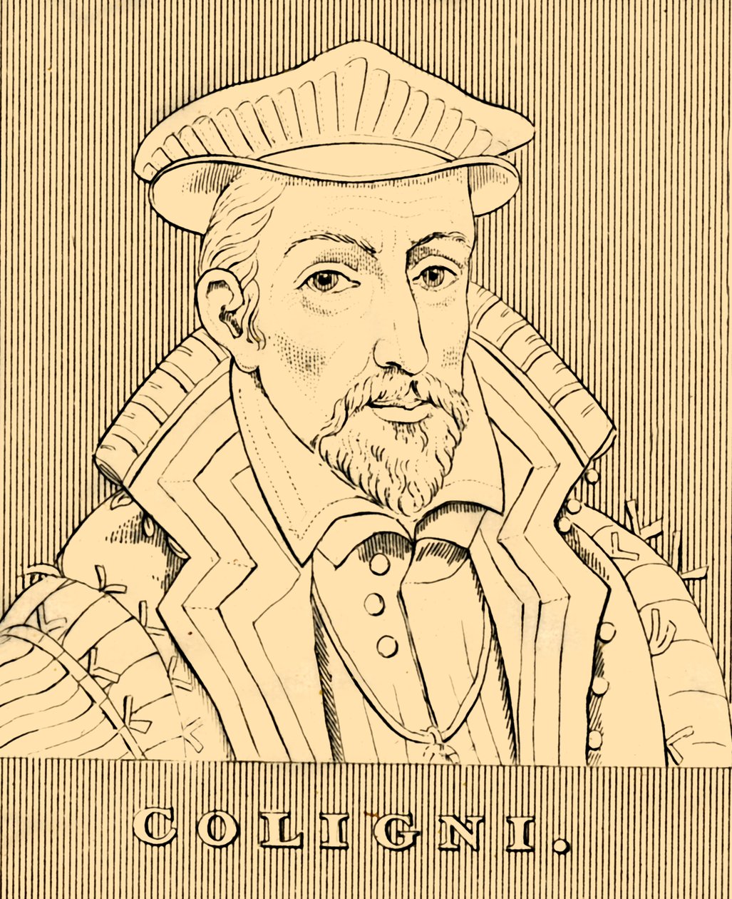 Coligni, 1519-1572, 1830 door Unbekannt