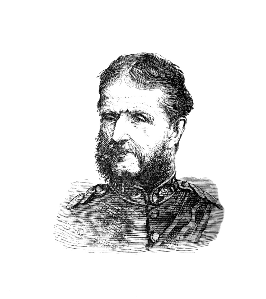 Kolonel Nugent, bevelhebber van de Koninklijke Ingenieurs, c1882 door Unbekannt