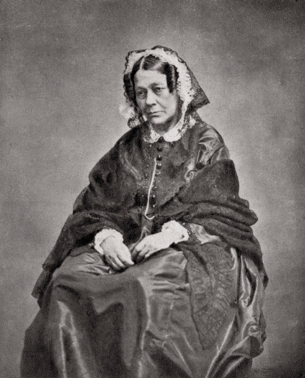 Comtesse de Segur, Russisch-Franse auteur, 1860 door Unbekannt