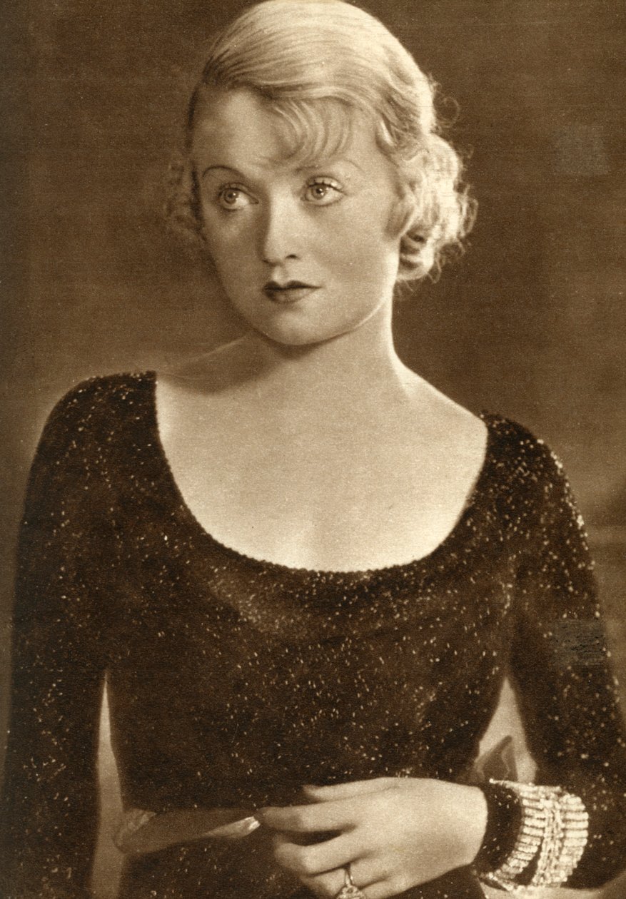 Constance Bennett, Amerikaanse actrice, 1933 door Unbekannt