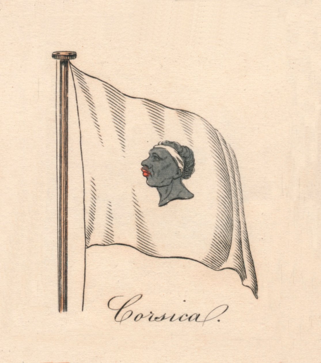 Corsica, 1838 door Unbekannt