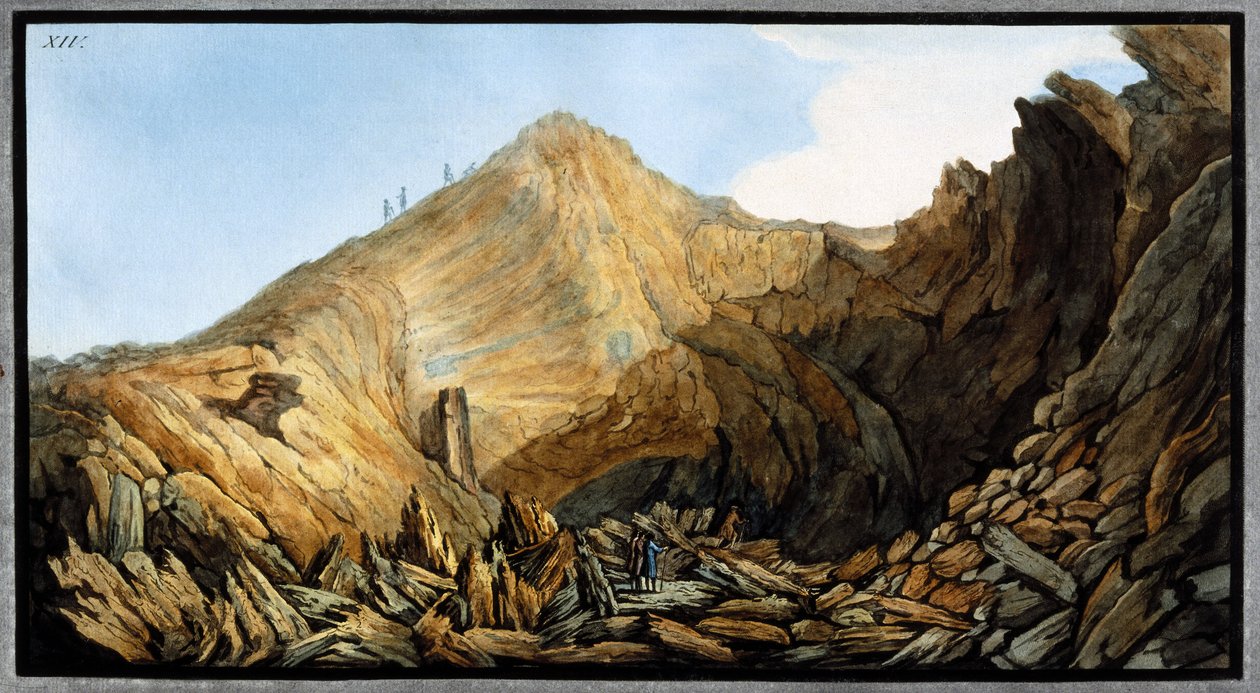 Krater binnen de 