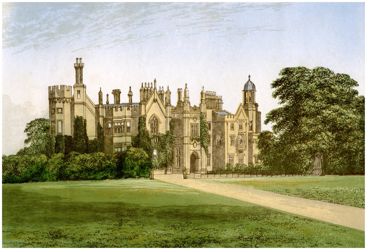 Danbury Palace, Essex, huis van de bisschop van Rochester, ca. 1880 door Unbekannt