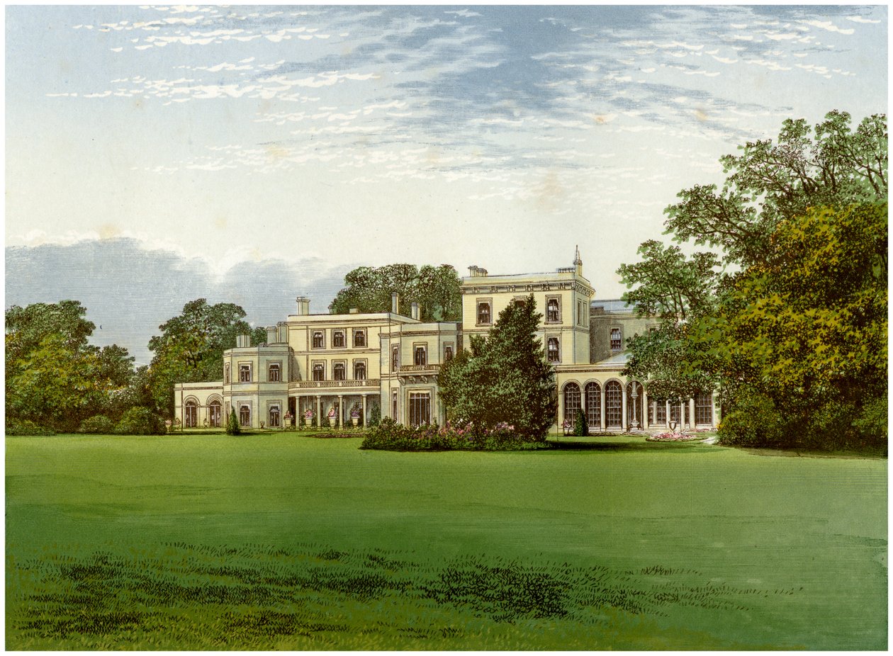 Danesfield House, Buckinghamshire, huis van de familie Scott-Murray, c1880 door Unbekannt