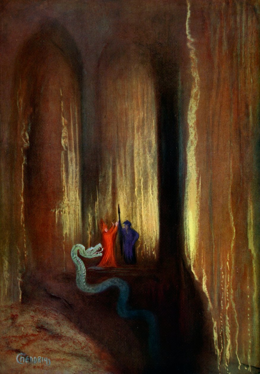 Donkere grot, 1906 door Unbekannt