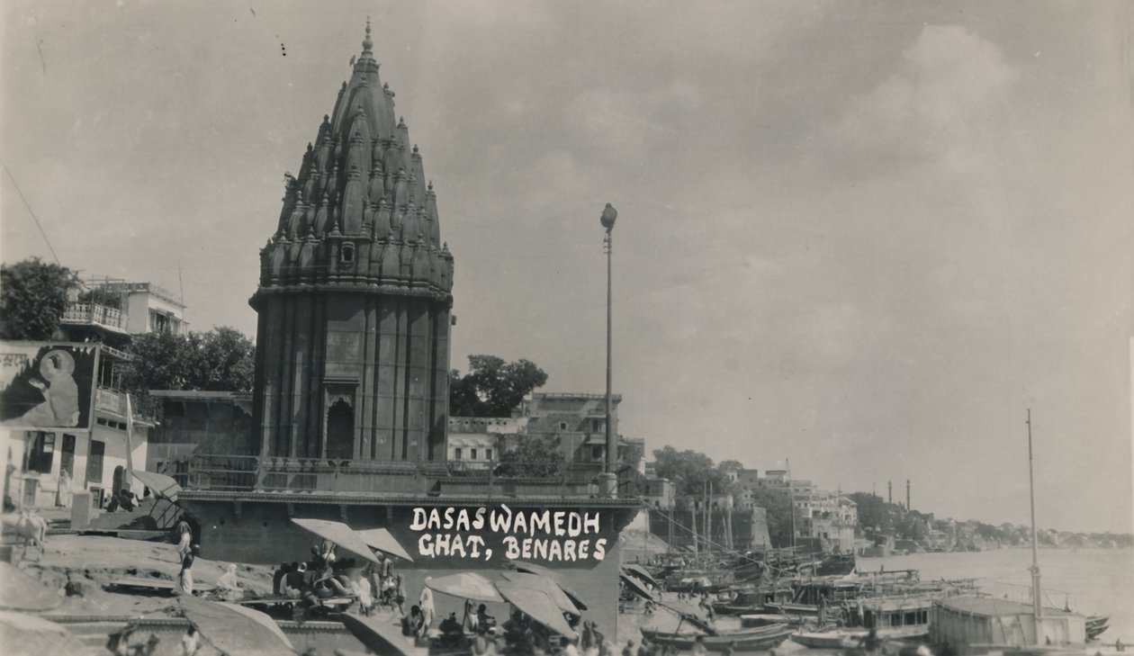 Dasaswamedh Ghat, Benares door Unbekannt