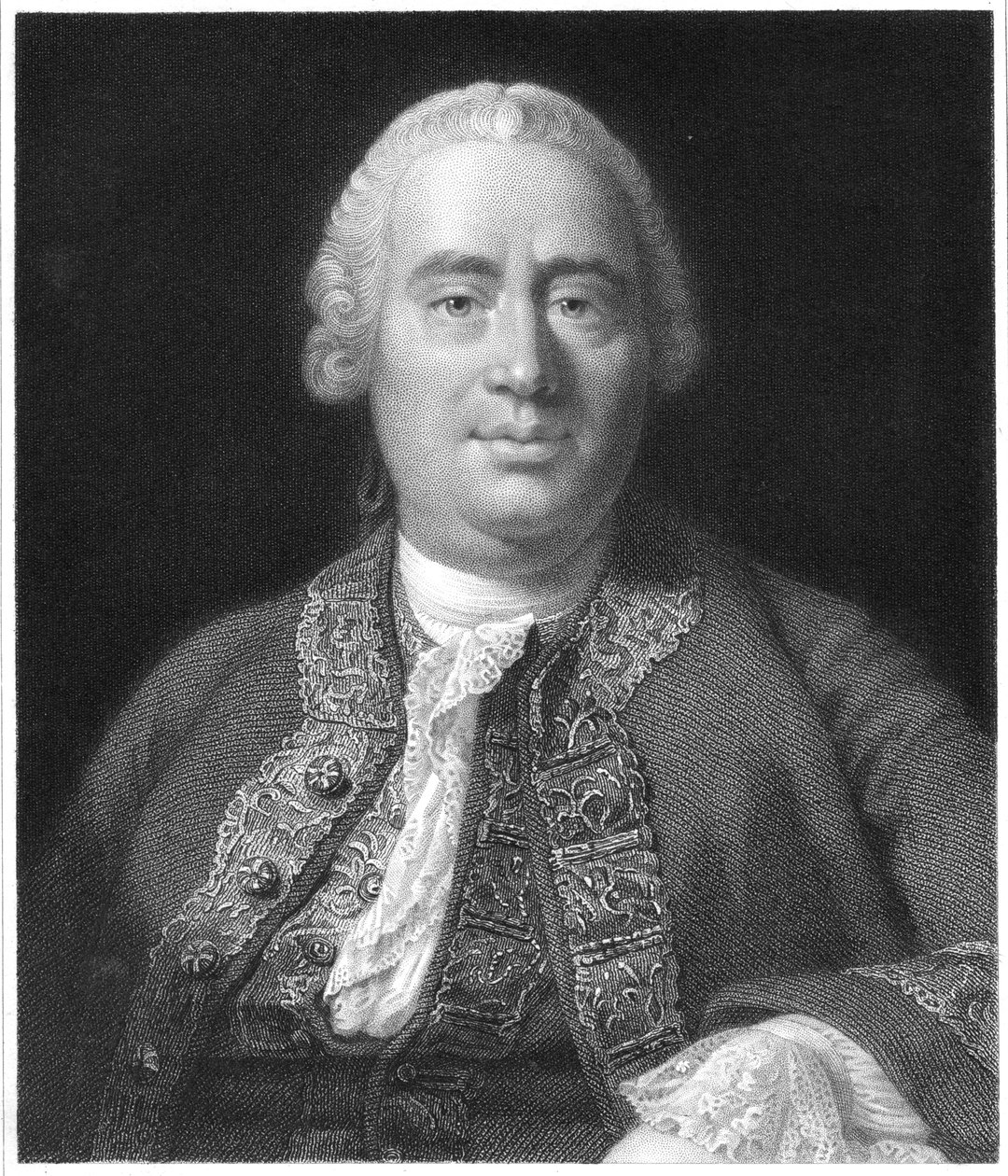 David Hume, Schotse filosoof, historicus en econoom, 1837 door Unbekannt