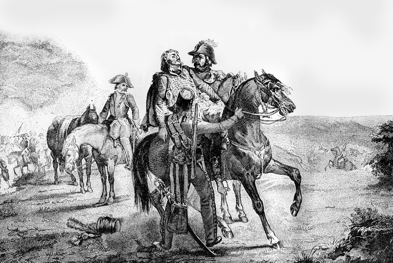 De dood van generaal Marceau, 21 september 1796 door Unbekannt
