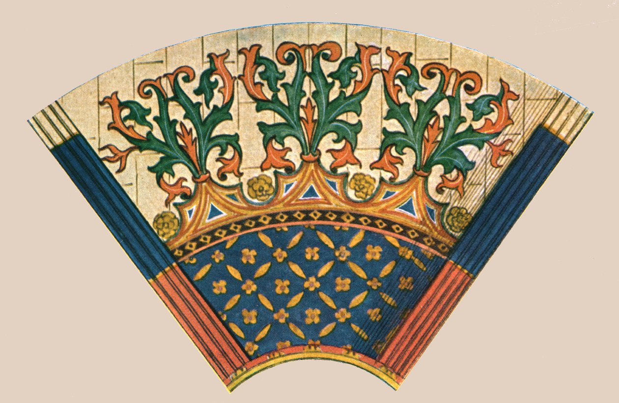 Decoratie van de kathedraal van Barcelona, Spanje, 1928 door Unbekannt