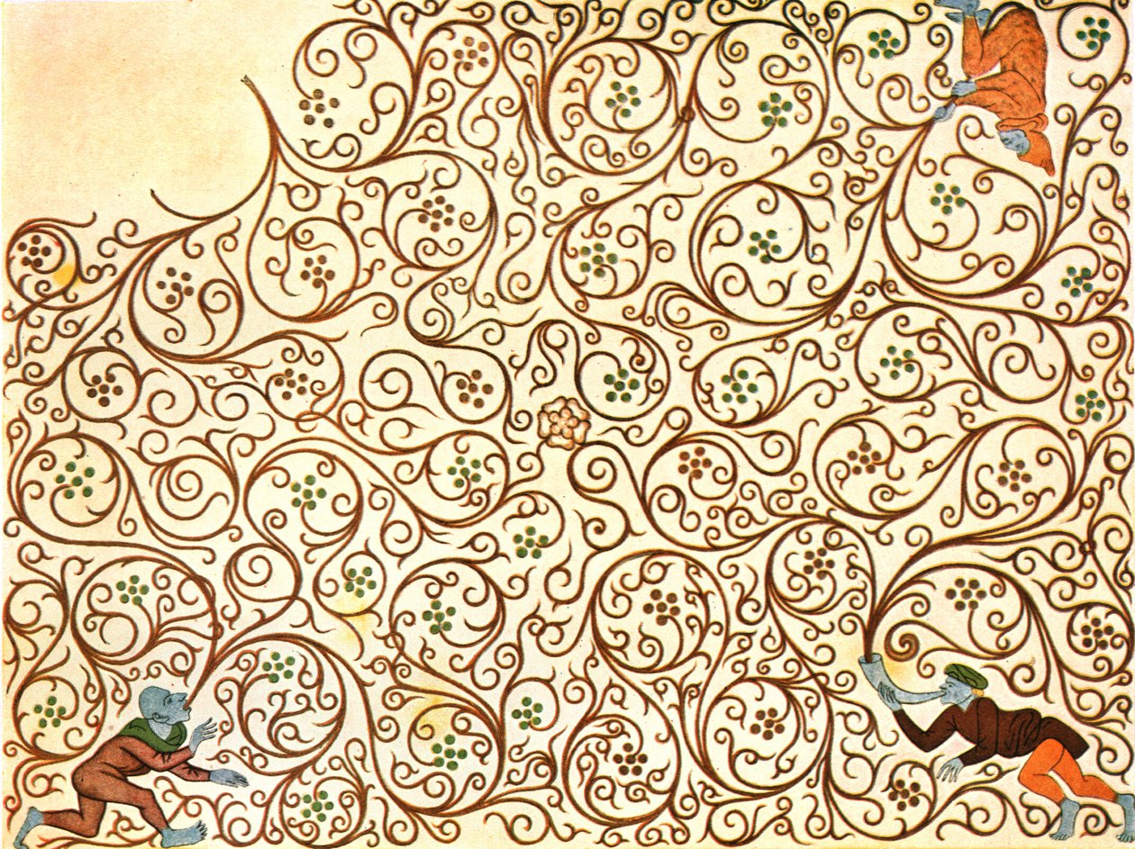 Decoratie in de Solna kerk, nabij Stockholm, Zweden, 1928 door Unbekannt