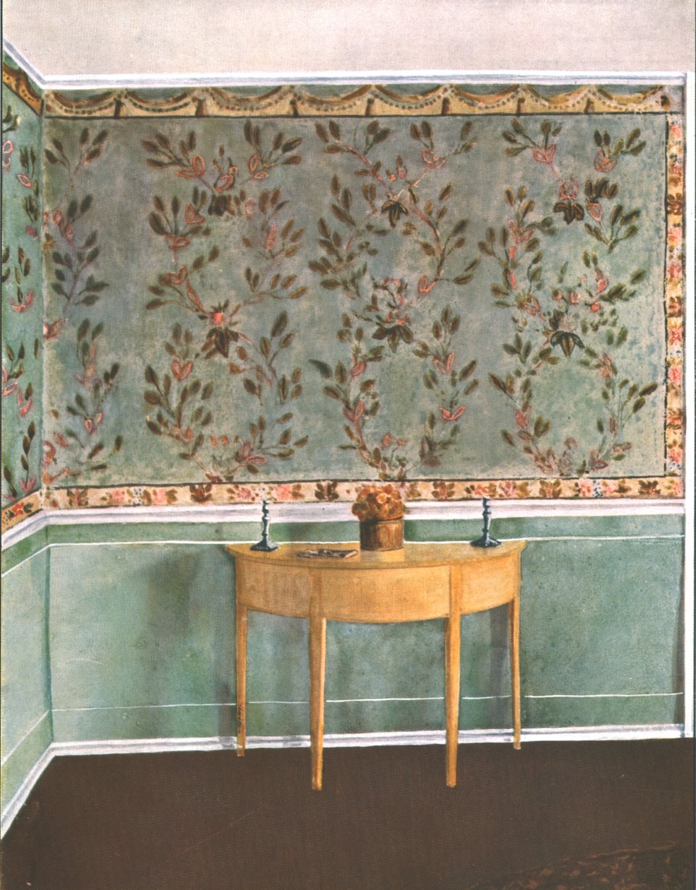 Decoratie in het Sherwood-Jayne Huis, East Setauket, VS, 1928 door Unbekannt