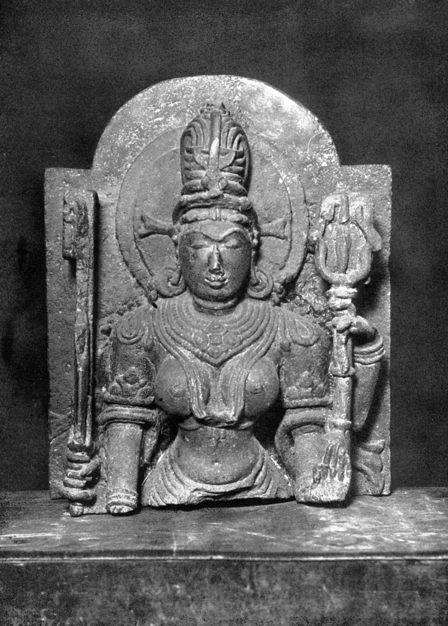 Devi-sculptuur, West-India, ca. 900 n.Chr., 1929 door Unbekannt
