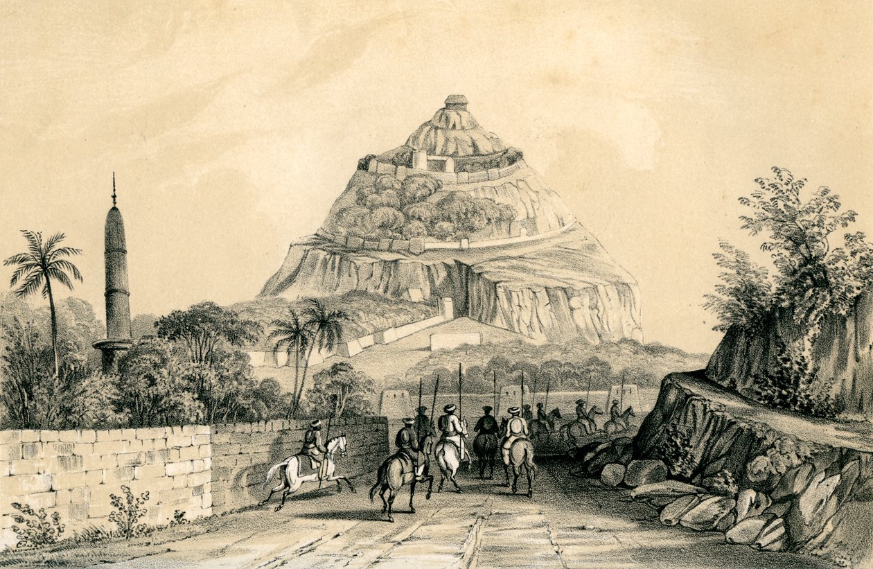Dowlatabad, India, 1847 door Unbekannt