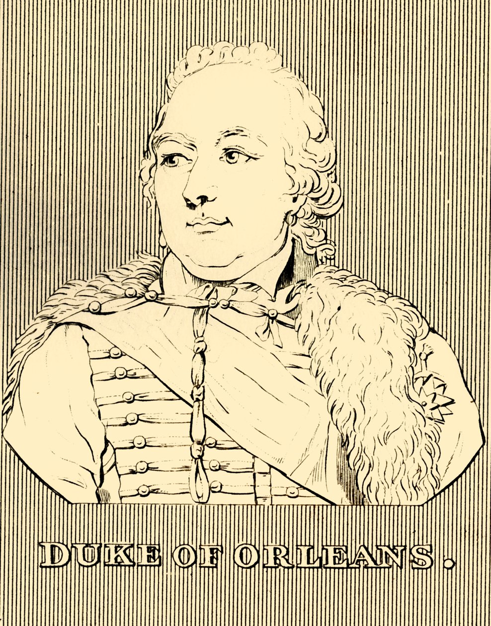 Hertog van Orléans, 1747-1793, 1830 door Unbekannt