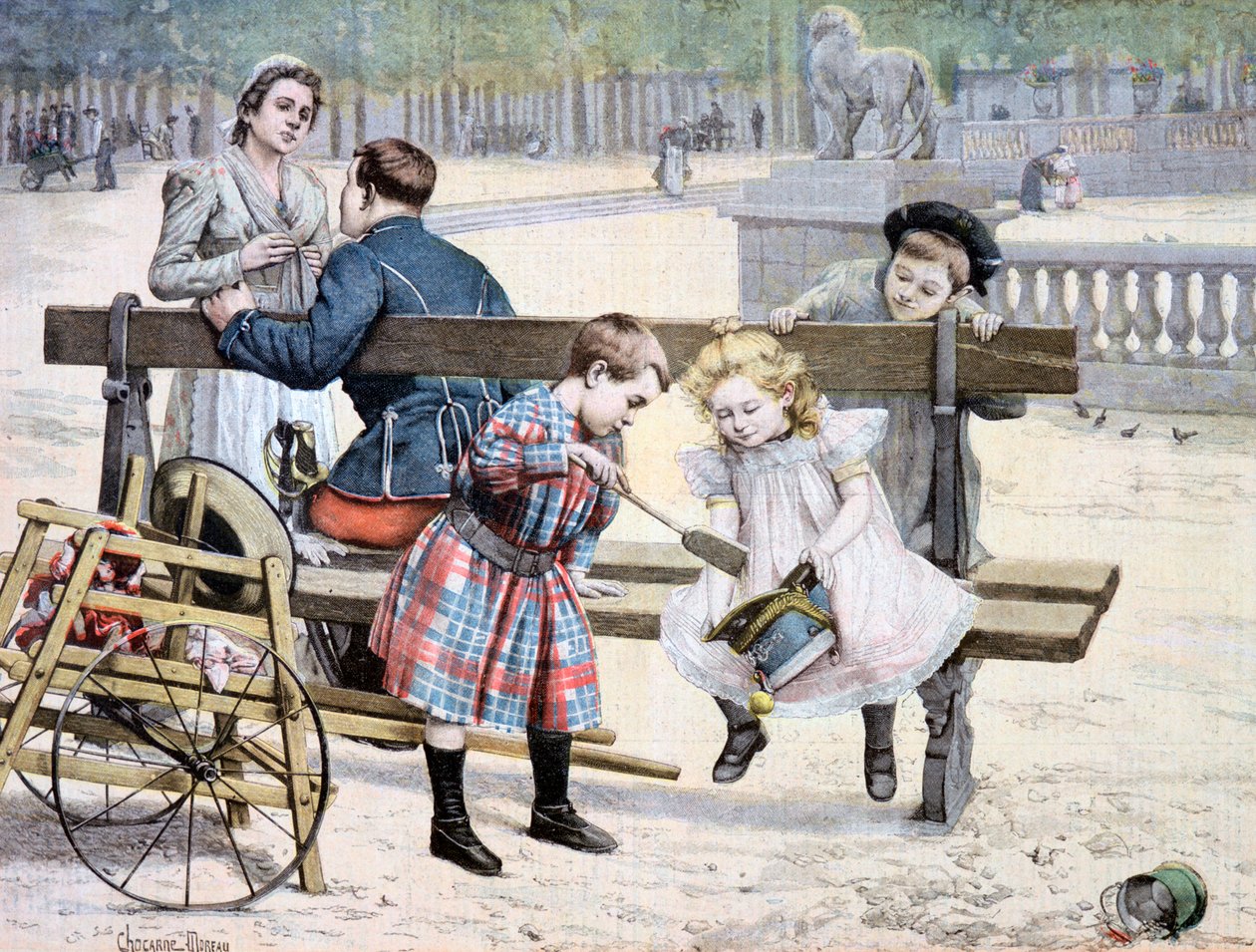 Elke leeftijd heeft zijn genoegens, 1895 door Unbekannt