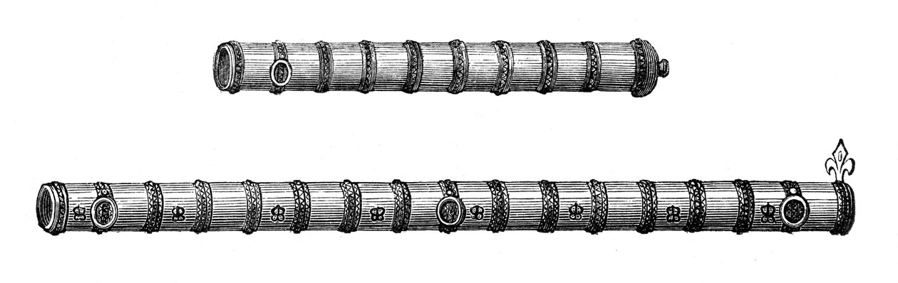 Vroegste modellen van kanonnen, de Tower of London, 1870 door Unbekannt