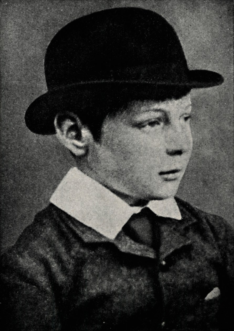 Vroege scholing in Brighton, 1884 door Unbekannt