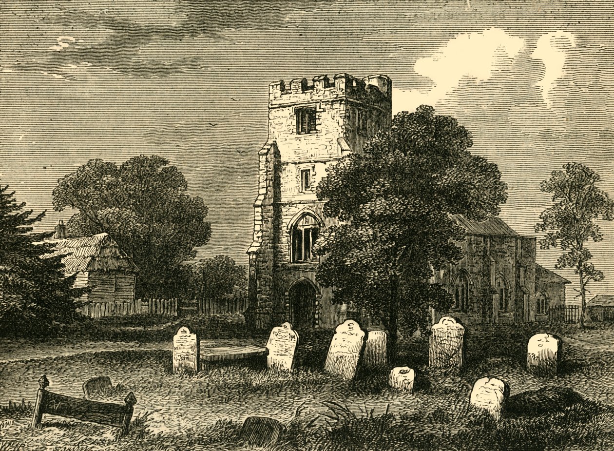 Edmonton Kerk, 1790, ca. 1876 door Unbekannt