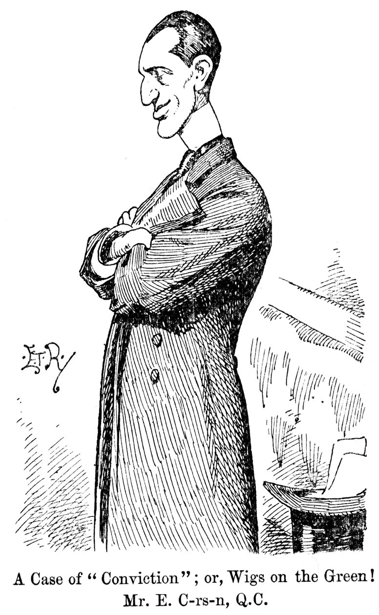 Edward Carson, Iers-gebore Britse politicus en jurist, 1898 door Unbekannt