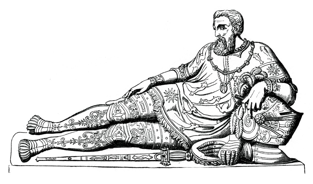 Beeld van Philippe de Chabot, admiraal van Frankrijk door Unbekannt