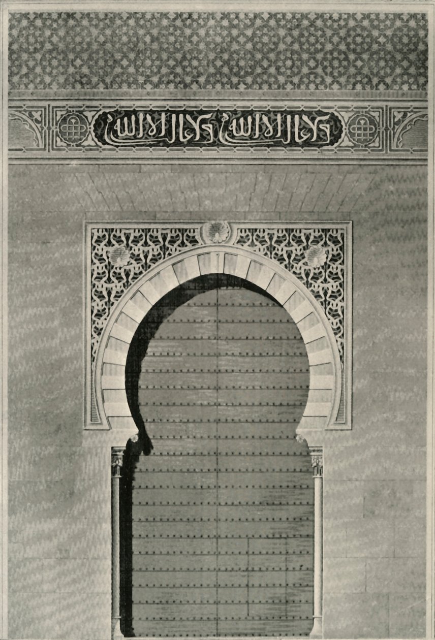 Verhoging van de Oude Poort van Justitie, 19e eeuw, 1907 door Unbekannt