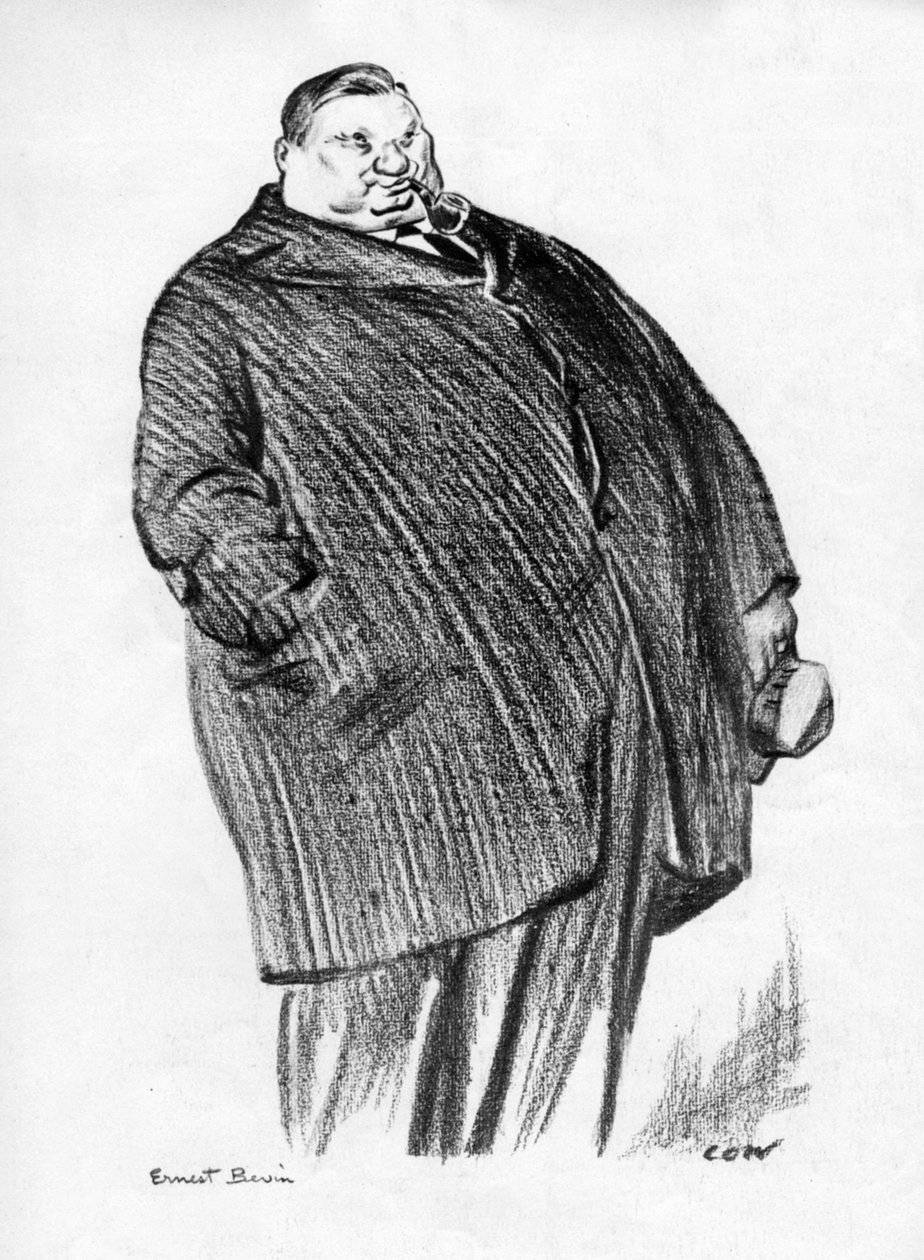 Ernest Bevin, Britse Labour-politicus, 1933 door Unbekannt