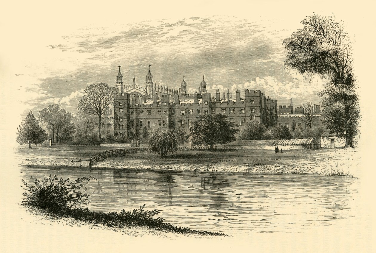 Eton College, vanuit Romney, 1911 door Unbekannt