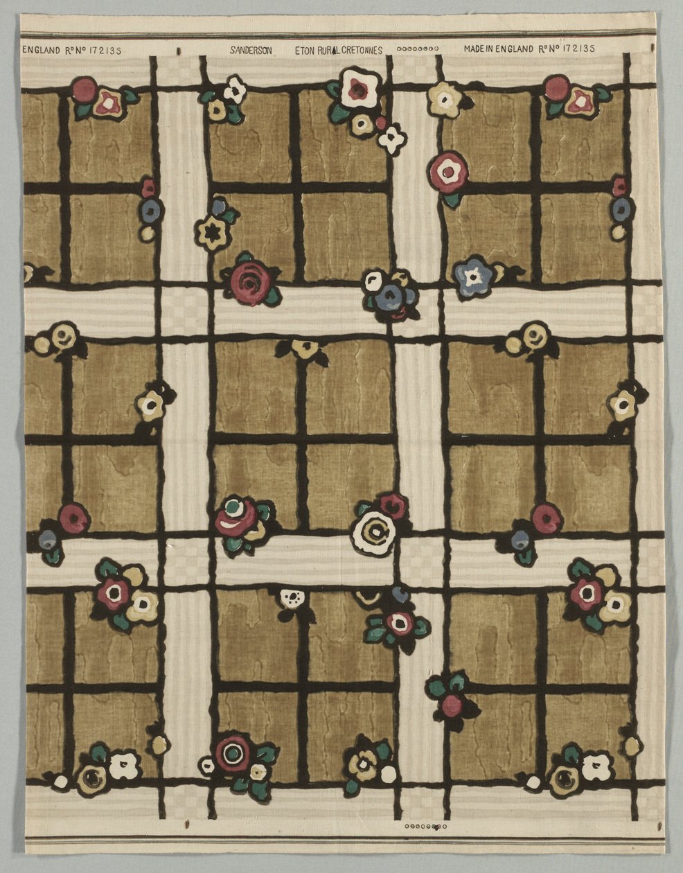 Eton Rural Cretonne nr. 172135, late 19e eeuw door Unbekannt
