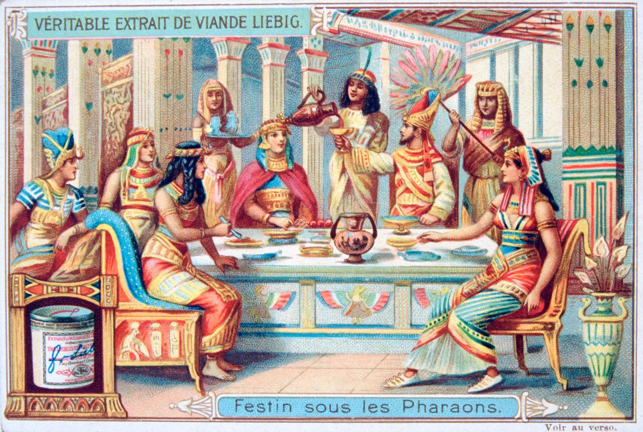 Feest ten tijde van de farao's, Oud Egypte, ca. 1900