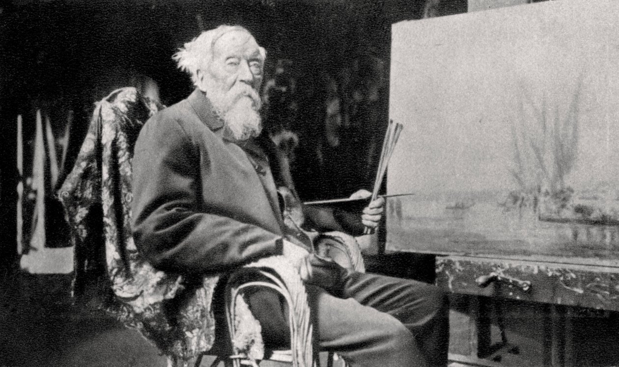 Felix Ziem, Franse kunstenaar, 1905 door Unbekannt