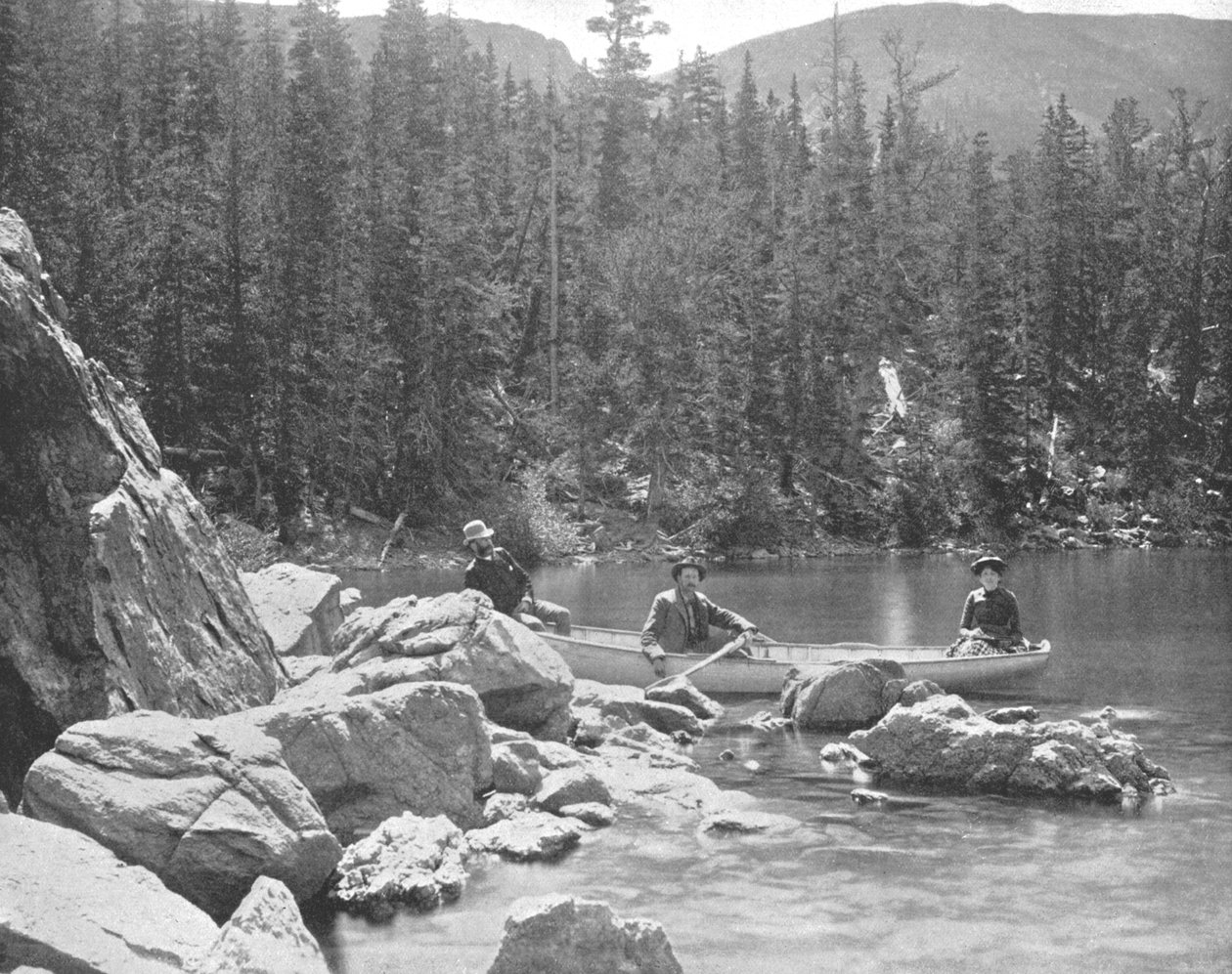 Fen Lake, nabij Georgetown, Colorado, VS, ca. 1900 door Unbekannt