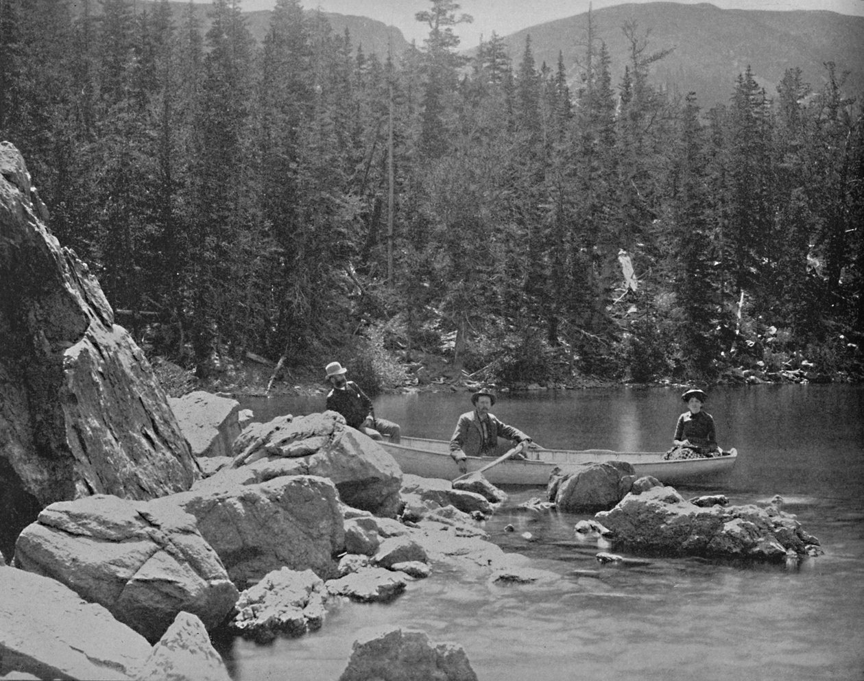 Fen Lake, nabij Georgetown, Colorado door Unbekannt