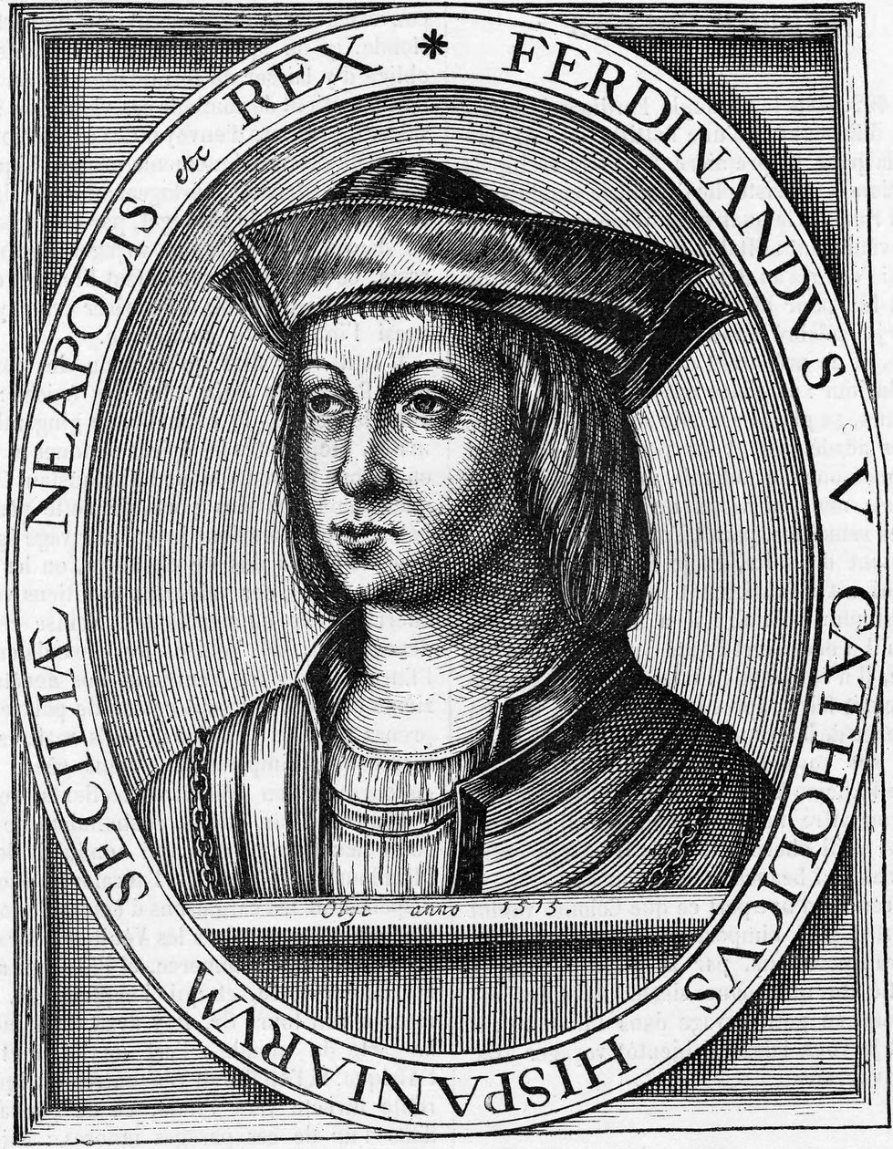 Ferdinand II van Aragon, Koning van Spanje door Unbekannt