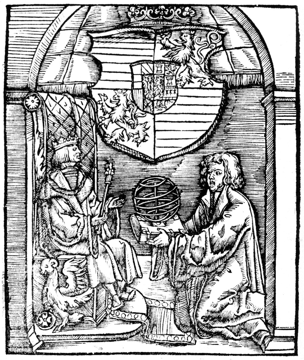 Ferdinand I, Heilige Roomse Keizer, en Johann Vogelin, Wenen, 1529 door Unbekannt