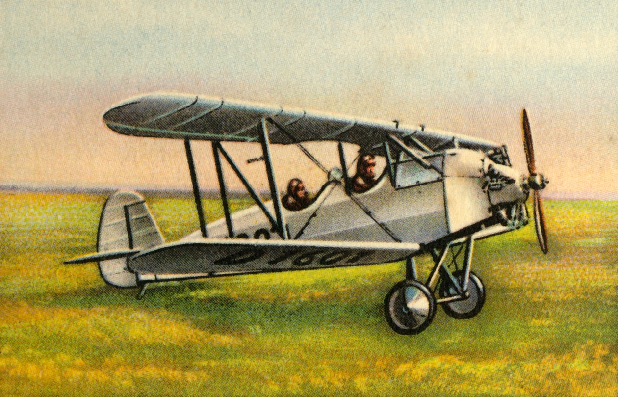 Focke-Wulf S 24 Kiebitz dubbeldekker, 1920s, 1932 door Unbekannt