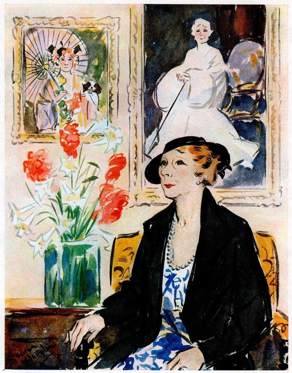 Vijftig Jaar een Favoriet, Miss Marie Tempest, 1935 door Unbekannt